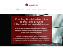 Tablet Screenshot of innventis-pharma.com